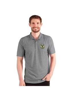 Best Pirce 🎁 NBA Milwaukee Bucks Men's Esteem Polo by Antigua® 👍 -Deals Antigua® Store Belk 7275
