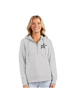 Best Pirce 🥰 NHL Dallas Stars 👩 Women's Action Half Zip Hood by Antigua® 🧨 -Deals Antigua® Store Belk 7309