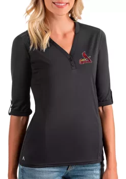Flash Sale 🌟 Women's MLB St Louis Cardinals Accolade V-Neck Top by Antigua® 🧨