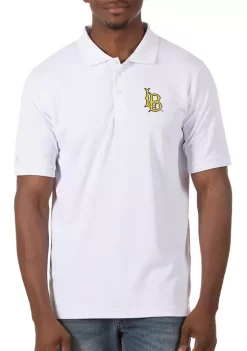 Best deal 🎉 Men's NCAA Long Beach State 49ers Legacy Piqué Polo 👕 Shirt by Antigua® 🥰