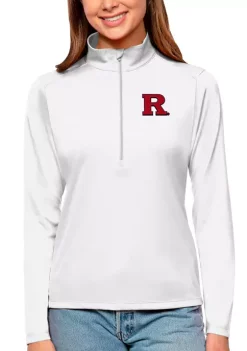 Discount ❤️ NCAA Rutgers Scarlet Knights 👩 Womens Tribute Pullover by Antigua® ❤️