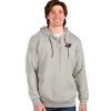 Cheap 😉 NHL Minnesota Wild Men's Action Quarter Zip Hood by Antigua® 😉
