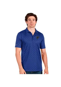 Discount 🔔 NHL St Louis Blues Men's Spark Polo by Antigua® 😀 -Deals Antigua® Store Belk 7657