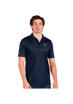 Discount 🔔 NHL St Louis Blues Men's Spark Polo by Antigua® 😀 -Deals Antigua® Store Belk 7659