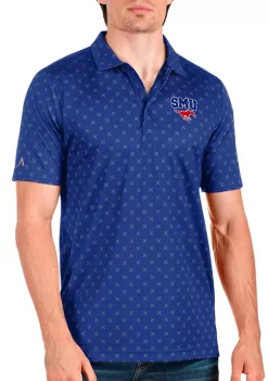 Best reviews of ⭐ NCAA SMU Mustangs Mens Spark Polo by Antigua® ❤️ -Deals Antigua® Store Belk 7753