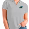 Outlet 🎉 NCAA Tulane Green Wave 👩 Womens Affluent Polo by Antigua® 🌟