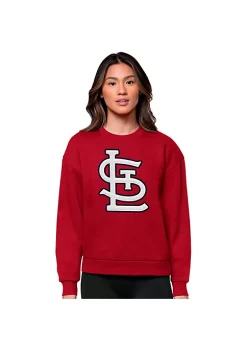 Hot Sale 😍 St. Louis Cardinals MLB St Louis Cardinals 👩 Women's Victory Crew by Antigua® 💯 -Deals Antigua® Store Belk 7856