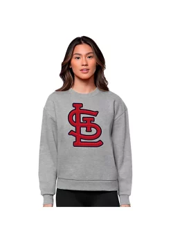 Hot Sale 😍 St. Louis Cardinals MLB St Louis Cardinals 👩 Women's Victory Crew by Antigua® 💯 -Deals Antigua® Store Belk 7858