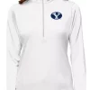 Outlet 😉 BYU Cougars NCAA Brigham Young Cougars 👩 Womens Tribute Pullover by Antigua® 👏
