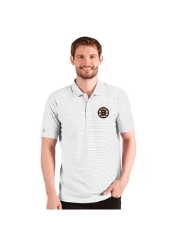 Best Sale ⌛ NHL Boston Bruins Men's Esteem Polo by Antigua® 👏 -Deals Antigua® Store Belk 8238