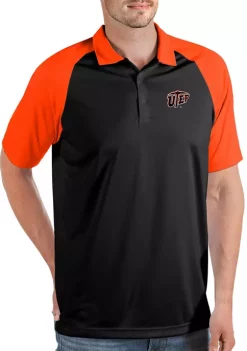 Best Pirce 🤩 NCAA UTEP Miners Mens Nova Polo by Antigua® 😉 -Deals Antigua® Store Belk 8304