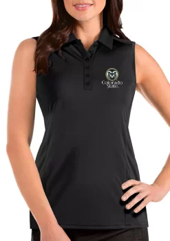 Budget 🧨 Women's NCAA Colorado Stata Rams Sleeveless Tribute Top by Antigua® ✨ -Deals Antigua® Store Belk 8361