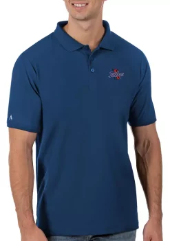 Brand new ✨ Men's NCAA Tulsa Golden Hurricane Legacy Piqué Polo by Antigua® 🔥 -Deals Antigua® Store Belk 8376