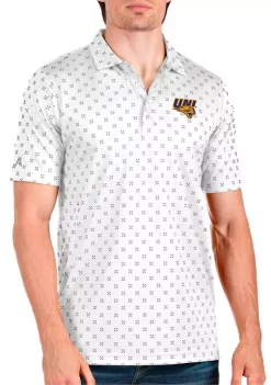 Best Sale 🎁 NCAA Northern Iowa Panthers Mens Spark Polo by Antigua® 👍 -Deals Antigua® Store Belk 8401