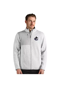 Best deal 😉 NHL Vancouver Canucks Men's Fortune Full Zip by Antigua® 😉 -Deals Antigua® Store Belk 8575