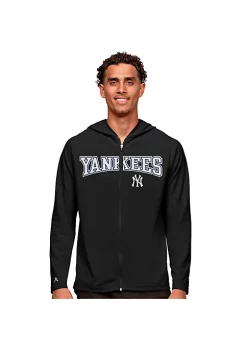 Wholesale 🎁 MLB New York Yankees Men's Legacy Zip Hood by Antigua® 💯