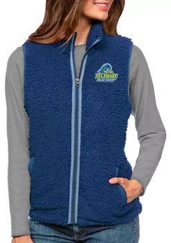 Best Sale ✨ DeNCAA Delaware Fightin Blue Hens Woven Grace Vest by Antigua® 😉
