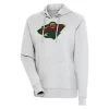 Best Pirce 👍 NHL Minnesota Wild 👩 Women's Action Pullover by Antigua® 🌟