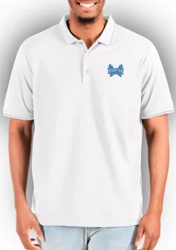 Promo ⌛ NCAA Hampton University Affluent Tall Polo by Antigua® 👍