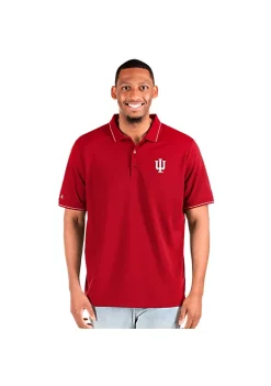 Best Pirce ✨ NCAA Indiana Hoosiers Mens Affluent Tall Polo by Antigua® ⭐ -Deals Antigua® Store Belk 9047