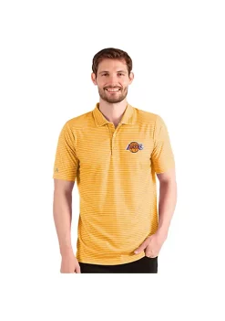 Hot Sale 🤩 Los Angeles Lakers NBA LA Lakers Men's Esteem Polo by Antigua® ✨ -Deals Antigua® Store Belk 9147