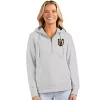 Promo ✔️ NHL Vegas Golden Knights 👩 Women's Action Half Zip Hood by Antigua® 😀