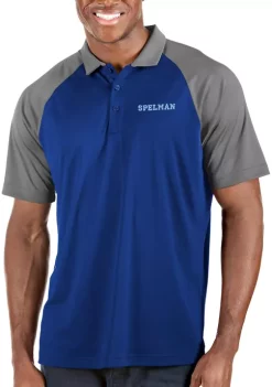 Coupon 🧨 NCAA Spelman College Nova Polo by Antigua® 🎁 -Deals Antigua® Store Belk 9250