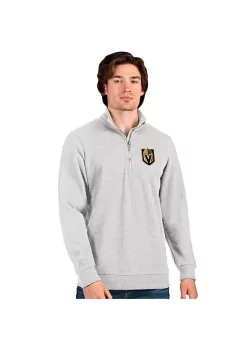Deals 🌟 NHL Vegas Golden Knights Men's Action Quarter Zip Pullover by Antigua® 🤩