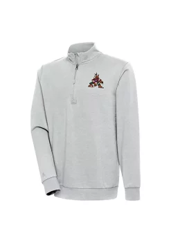 New 💯 NHL Arizona Coyotes (Retro) Men's Action Quarter Zip Pullover by Antigua® 🛒