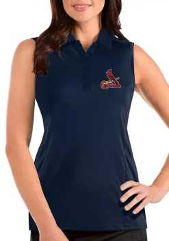 Hot Sale 🤩 Women's MLB St Louis Cardinals Sleeveless Tribute Top by Antigua® ✔️