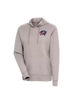 Deals 🤩 NHL Columbus Blue Jackets 👩 Women's Action Pullover by Antigua® 👍