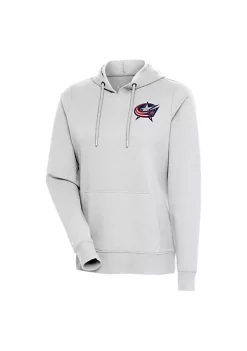 Deals 🤩 NHL Columbus Blue Jackets 👩 Women's Action Pullover by Antigua® 👍 -Deals Antigua® Store Belk 9410