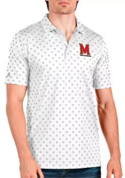 Best Pirce 😍 NCAA Maryland Terrapins Mens Spark Polo by Antigua® 🛒 -Deals Antigua® Store Belk 9420