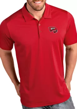 Deals ✔️ NCAA Western Kentucky Hilltoppers Tribute Polo 👕 Shirt by Antigua® 😀