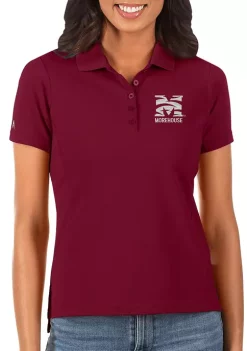 Deals 🥰 NCAA Morehouse College Legacy Pique Polo by Antigua® ⭐