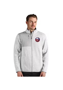 Hot Sale 🎉 NHL New York Islanders Men's Fortune Full Zip by Antigua® 👍 -Deals Antigua® Store Belk 9638