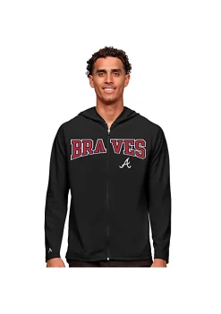 Cheap 🎁 MLB Atlanta Braves Men's Legacy Zip Hood by Antigua® ❤️