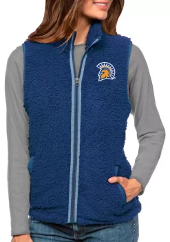 Top 10 🎉 NCAA San Jose State Spartans Woven Grace Vest by Antigua® 🔔