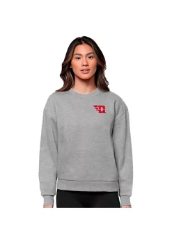 Deals 🥰 NCAA Dayton Flyers Victory Crew Pullover by Antigua® ⭐ -Deals Antigua® Store Belk 9962