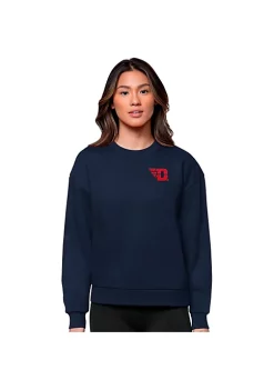 Deals 🥰 NCAA Dayton Flyers Victory Crew Pullover by Antigua® ⭐ -Deals Antigua® Store Belk 9963